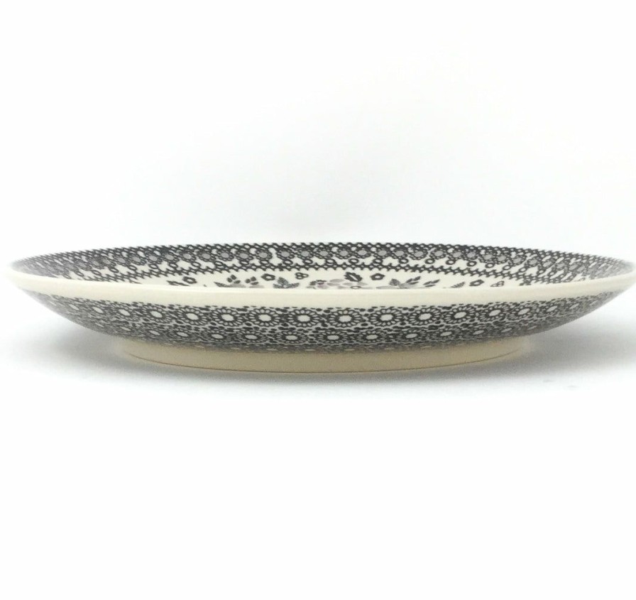 Plates * | Janelle Imports Dinner Plate 10 In Gray & Black