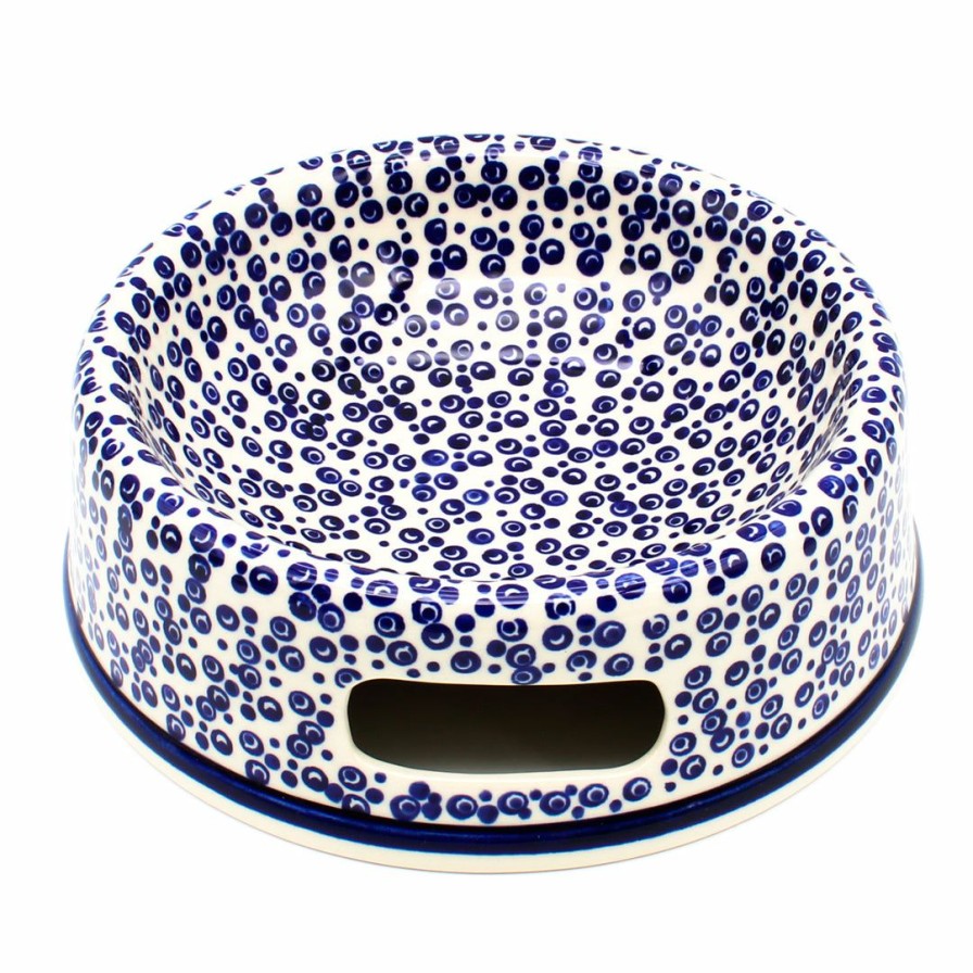 Bowls * | Janelle Imports Md Dog Bowl In Fish Bubbles