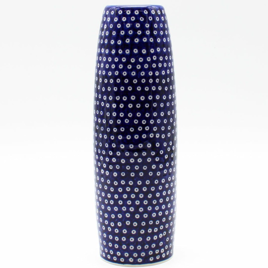 Home Decor * | Janelle Imports Simple Vase In Blue Elegance