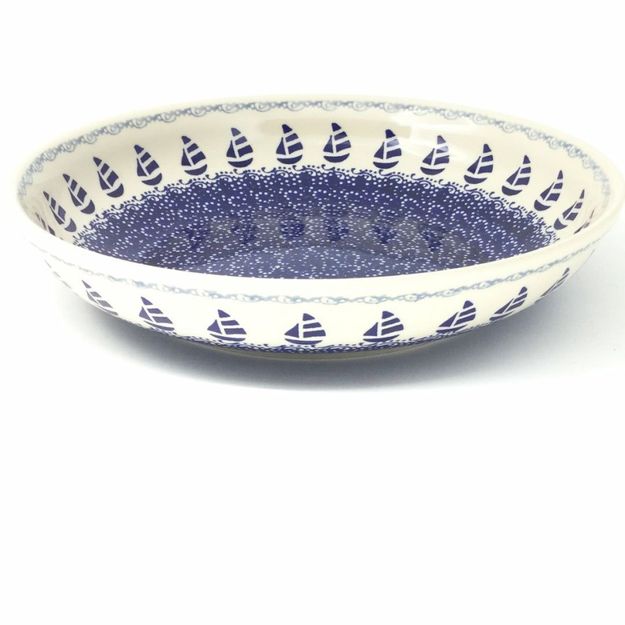 Bowls * | Janelle Imports Lg Pasta Bowl In Sail Regatta