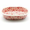 Bakeware * | Janelle Imports Sm Oval Baker In Antique Red