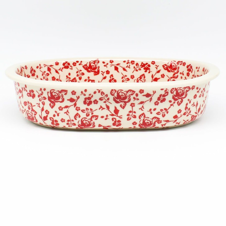 Bakeware * | Janelle Imports Md Oval Baker In Antique Red