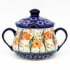 Table Accessories * | Janelle Imports Family Style Sugar Bowl 14 Oz In Sunshine Meadow