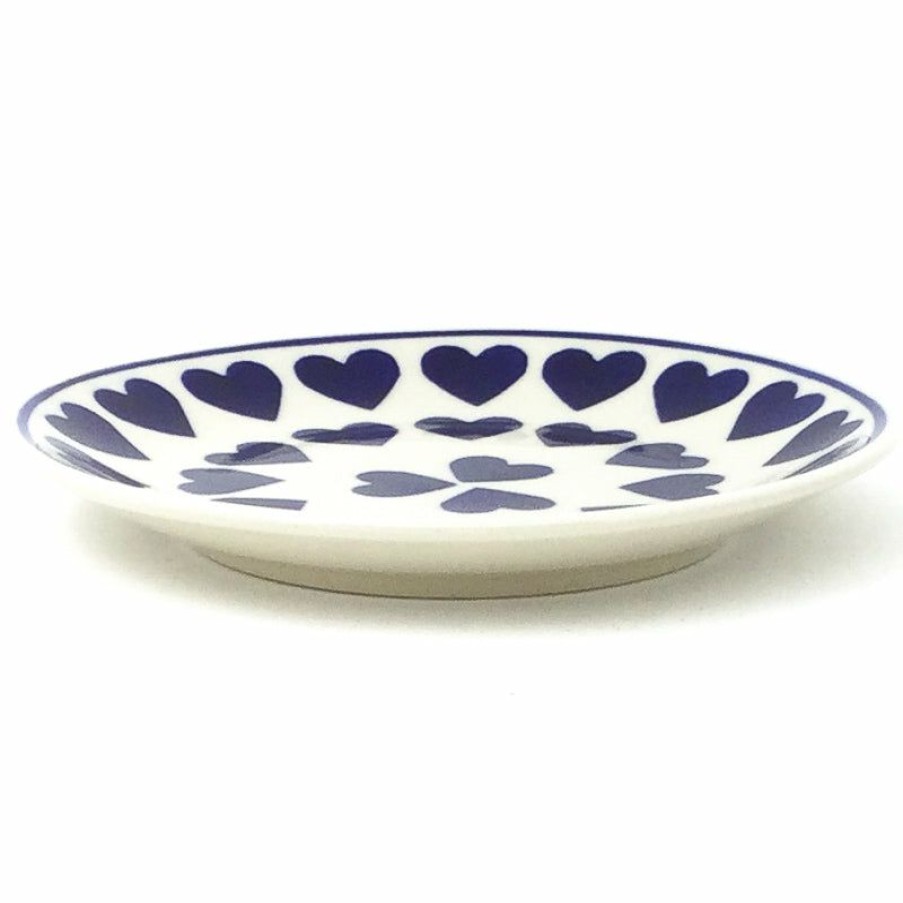 Plates * | Janelle Imports Bread & Butter Plate In Large Hearts