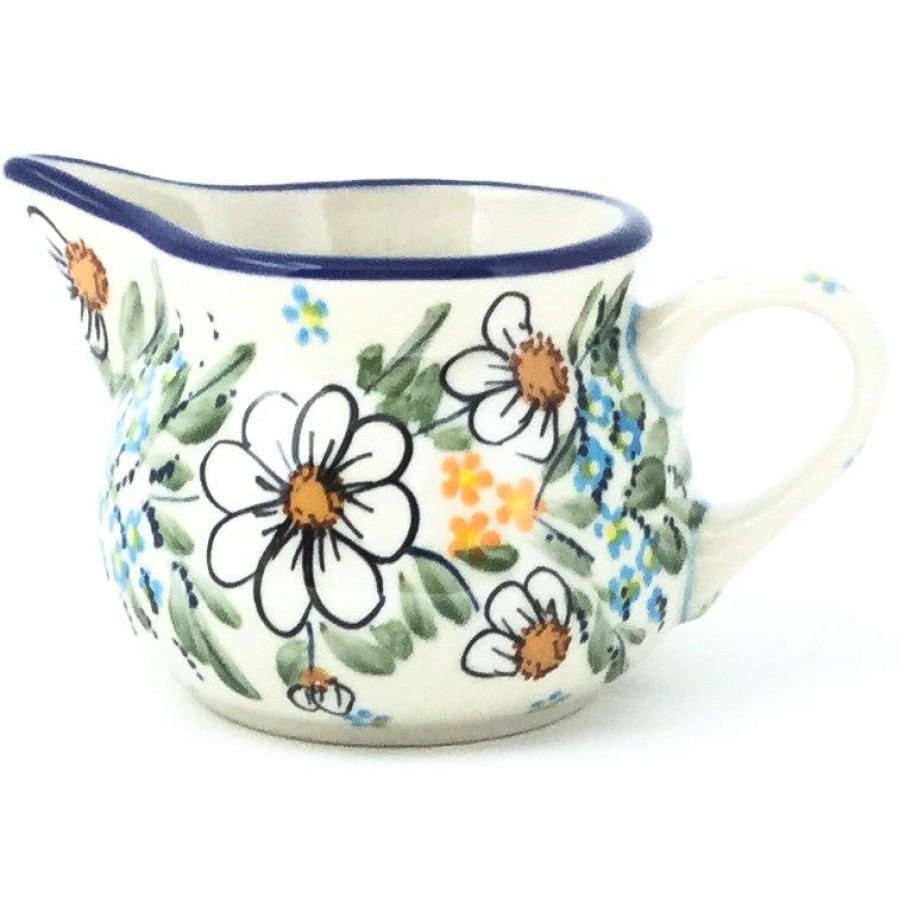 Table Accessories * | Janelle Imports Creamer 6 Oz In Spectacular Daisy