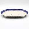 Platters, Servers, And Trays * | Janelle Imports Lg Oval Platter In Sailboat