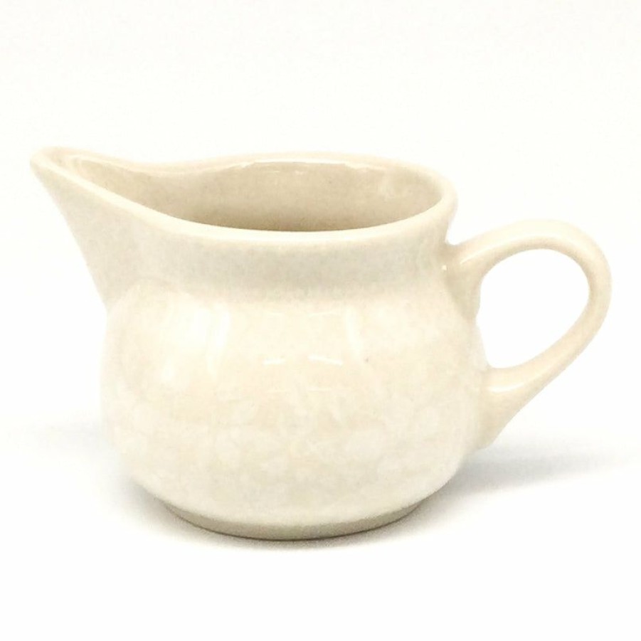 Table Accessories * | Janelle Imports Creamer 6 Oz In White On White