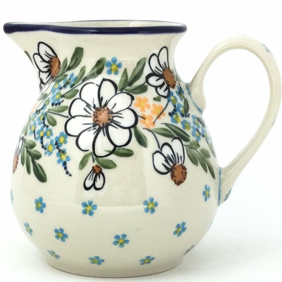 Table Accessories * | Janelle Imports Family Style Creamer 16 Oz In Spectacular Daisy