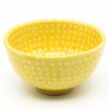 Bowls * | Janelle Imports Rice Bowl In Yellow Elegance