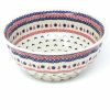 Bowls * | Janelle Imports Scalloped Bowl 128 Oz In Blue Helm