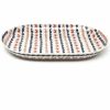 Platters, Servers, And Trays * | Janelle Imports Lg Oval Platter In Red Crab