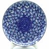 Platters, Servers, And Trays * | Janelle Imports Round Platter 12.5 In Peacock Glory