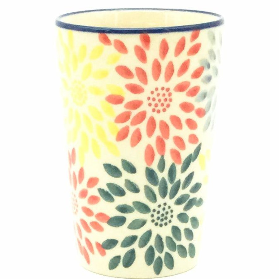 Home Decor * | Janelle Imports Toothbrush Holder/Cup In Pastel Burst