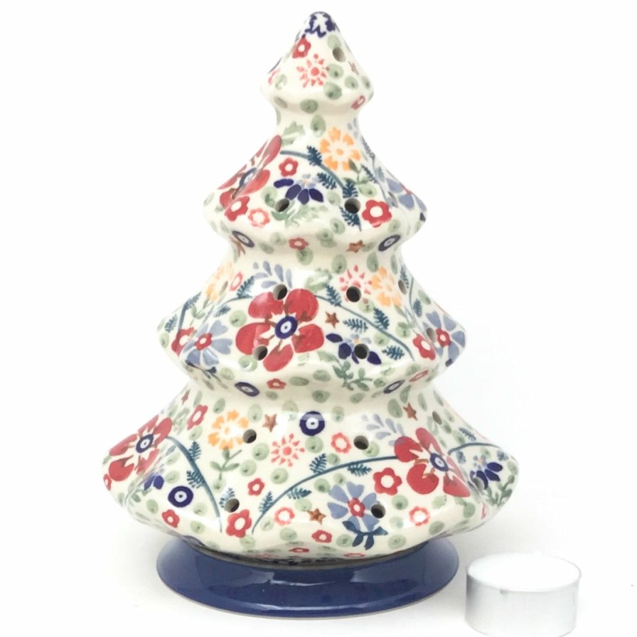 Home Decor * | Janelle Imports Tree Tea Candle Holder In Summer Arrangement