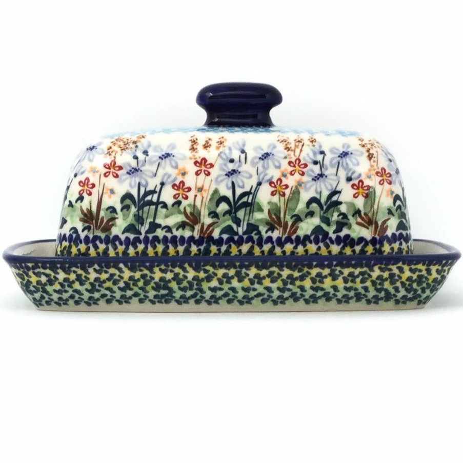 Table Accessories * | Janelle Imports Butter Dish In Country Spring