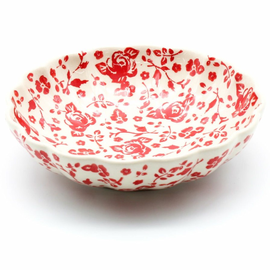 Bowls * | Janelle Imports Shell Bowl 6.5 In Antique Red