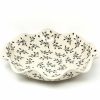 Bowls * | Janelle Imports Fluted Pasta Bowl In Simply Black