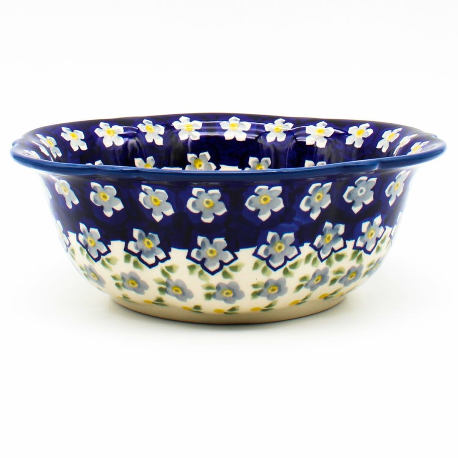 Bowls * | Janelle Imports Sm Retro Bowl In Periwinkle