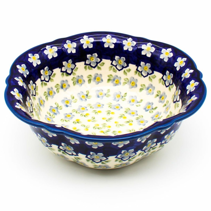 Bowls * | Janelle Imports Sm Retro Bowl In Periwinkle