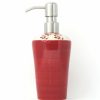 Home Decor * | Janelle Imports Soap Dispenser In Red Rose