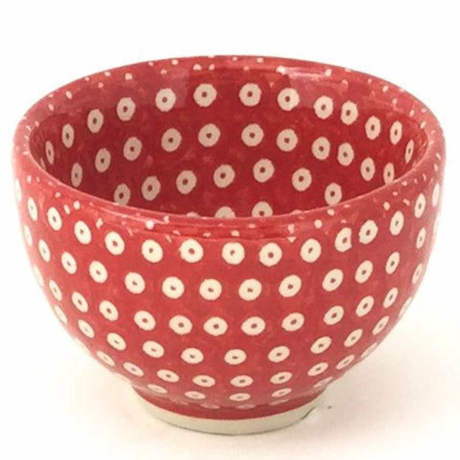 Bowls * | Janelle Imports Deep Soy Bowl In Red Elegance