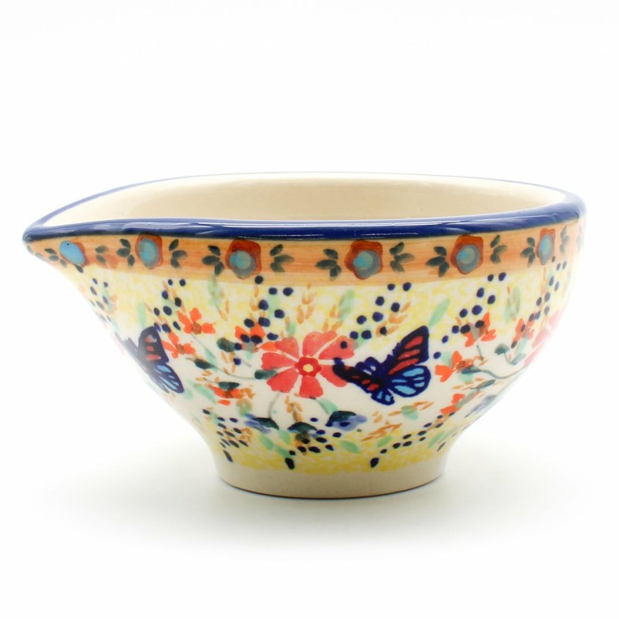 Kitchen Accessories * | Janelle Imports Mortar 8 Oz In Butterfly Meadow