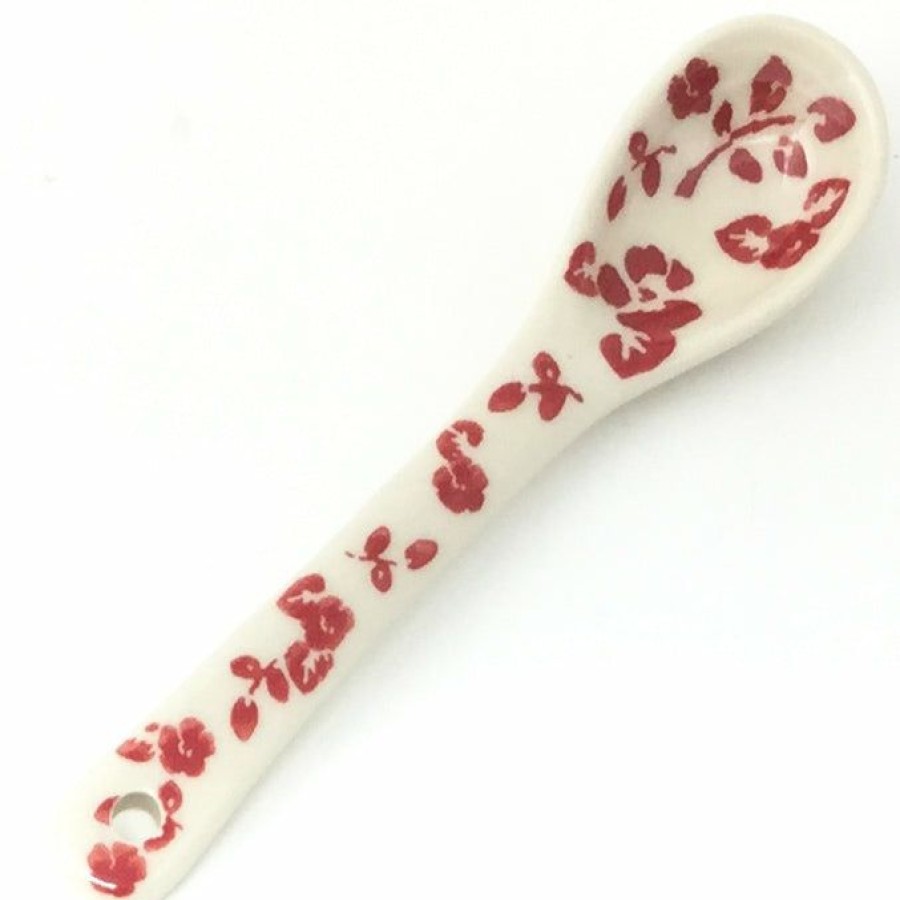 Table Accessories * | Janelle Imports Sugar Spoon In Antique Red