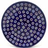 Plates * | Janelle Imports Bread & Butter Plate In Tiny Flowers On Blue