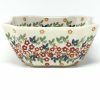 Bowls * | Janelle Imports Square Soup Bowl 16 Oz In Tiny Flowers