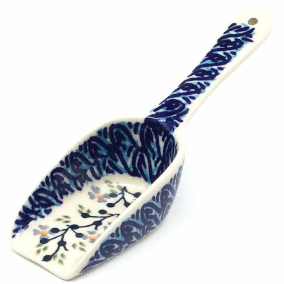 Kitchen Accessories * | Janelle Imports Flour Scoop In Blue Meadow