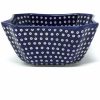 Bowls * | Janelle Imports Square Soup Bowl 16 Oz In Blue Elegance