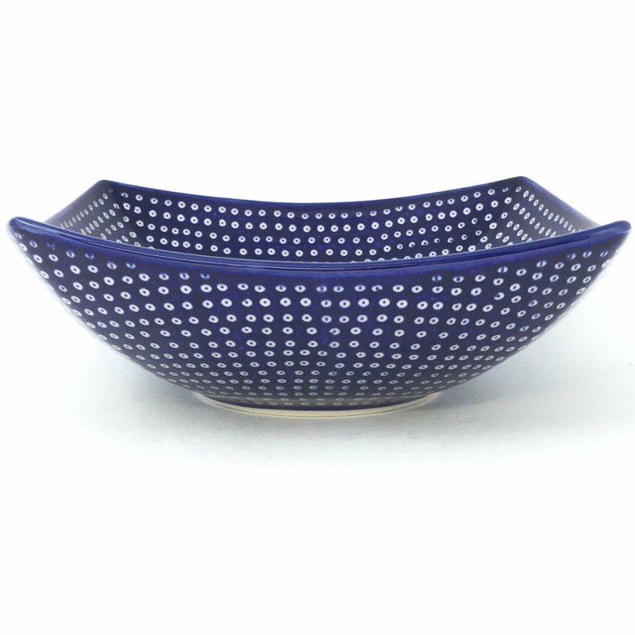 Bowls * | Janelle Imports Lg Nut Bowl In Blue Elegance