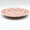 Platters, Servers, And Trays * | Janelle Imports Oval Basia Platter In Antique Red