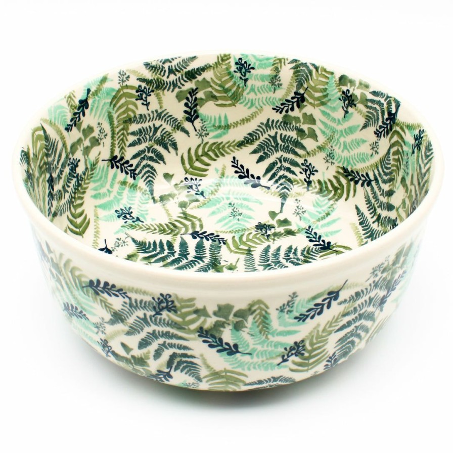 Bowls * | Janelle Imports Family Deep Bowl In Ferns