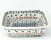 Bakeware * | Janelle Imports Deep Square Baker In Wavy Flowers