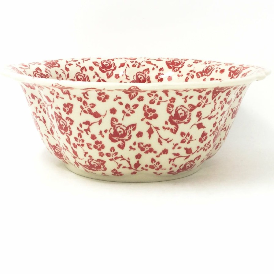 Bowls * | Janelle Imports Md Retro Bowl In Antique Red