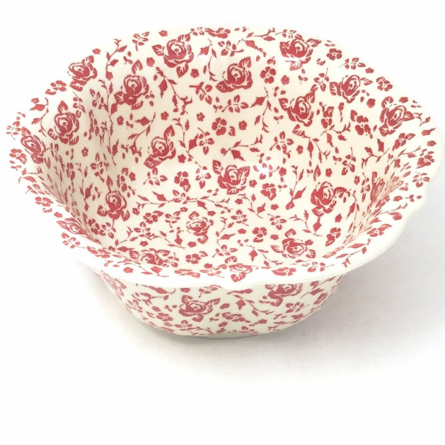 Bowls * | Janelle Imports Md Retro Bowl In Antique Red