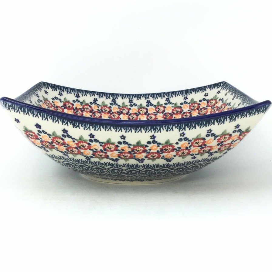 Bowls * | Janelle Imports Lg Nut Bowl In Wild Roses