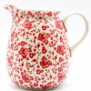 Home Decor * | Janelle Imports Pitcher 2 Qt In Antique Red