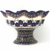 Bowls * | Janelle Imports Pedestal Berry Bowl In Petunia