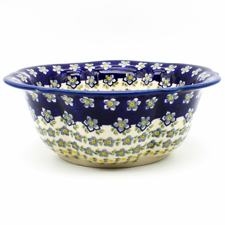 Bowls * | Janelle Imports Md Retro Bowl In Periwinkle