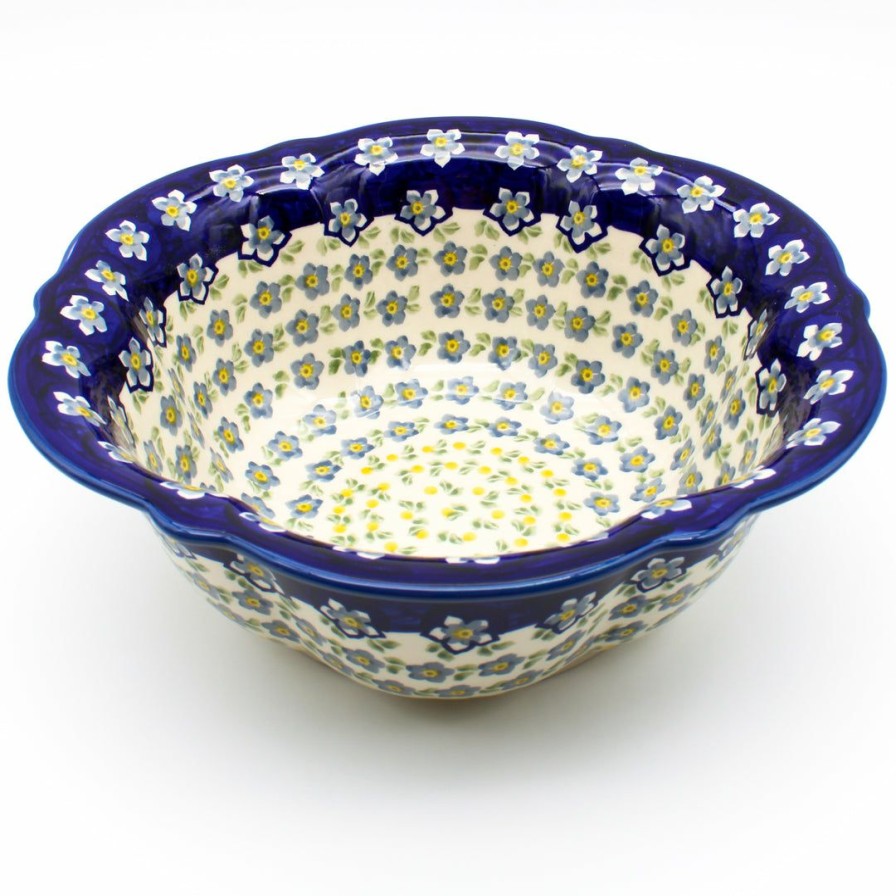 Bowls * | Janelle Imports Md Retro Bowl In Periwinkle