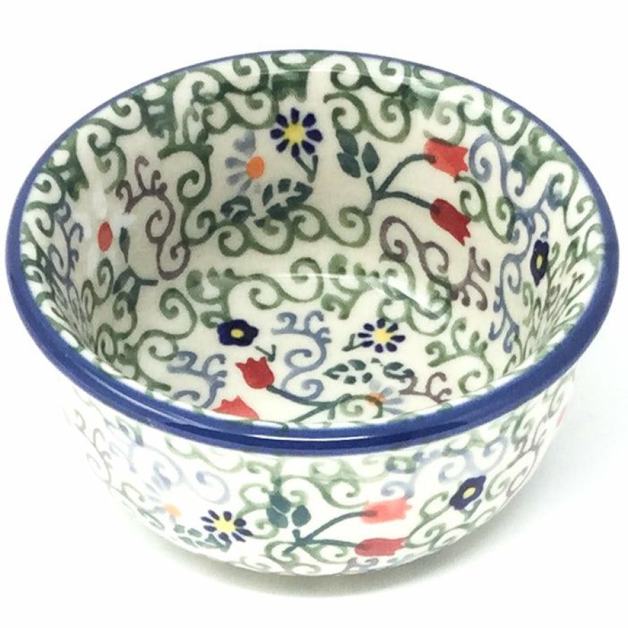 Bowls * | Janelle Imports Tiny Round Bowl 4 Oz In Early Spring