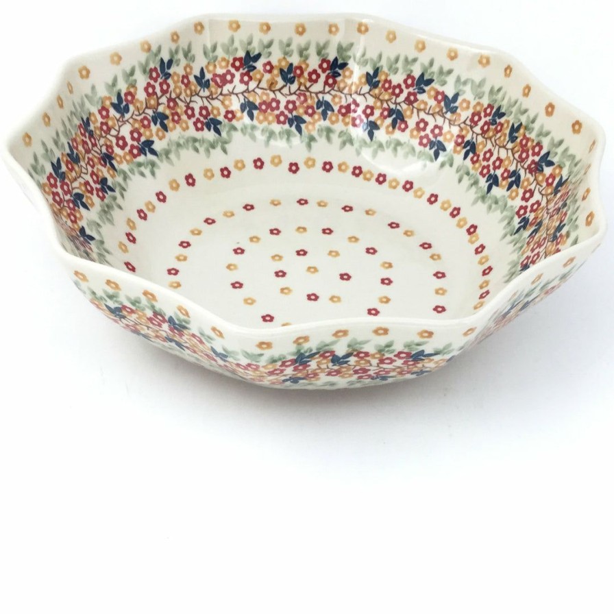 Bowls * | Janelle Imports Lg New Kitchen Bowl In Tiny Flowers