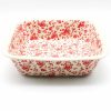 Bakeware * | Janelle Imports Deep Square Baker In Antique Red