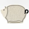 Kitchen Accessories * | Janelle Imports Piggy Cutting Board In Black Elegance