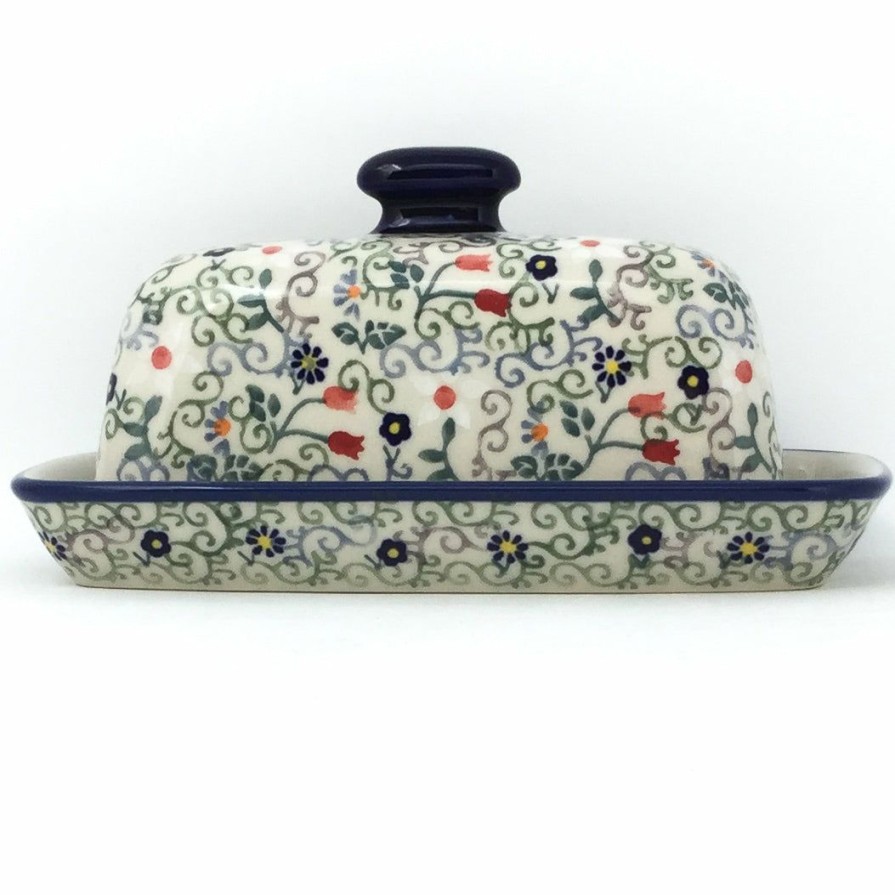 Table Accessories * | Janelle Imports Butter Dish In Early Spring