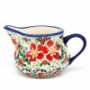 Table Accessories * | Janelle Imports Creamer 6 Oz In Red Poppies