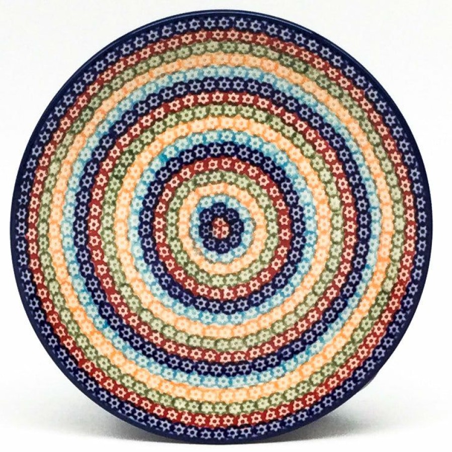 Plates * | Janelle Imports Bread & Butter Plate In Multi-Colored Flowers