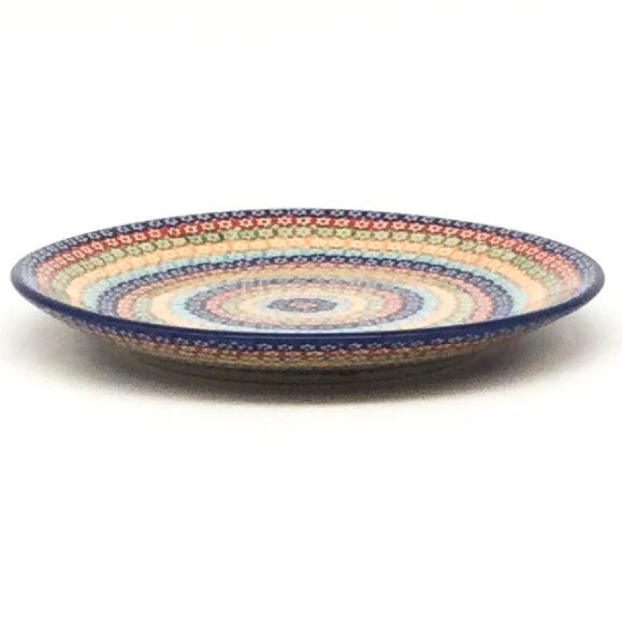 Plates * | Janelle Imports Bread & Butter Plate In Multi-Colored Flowers